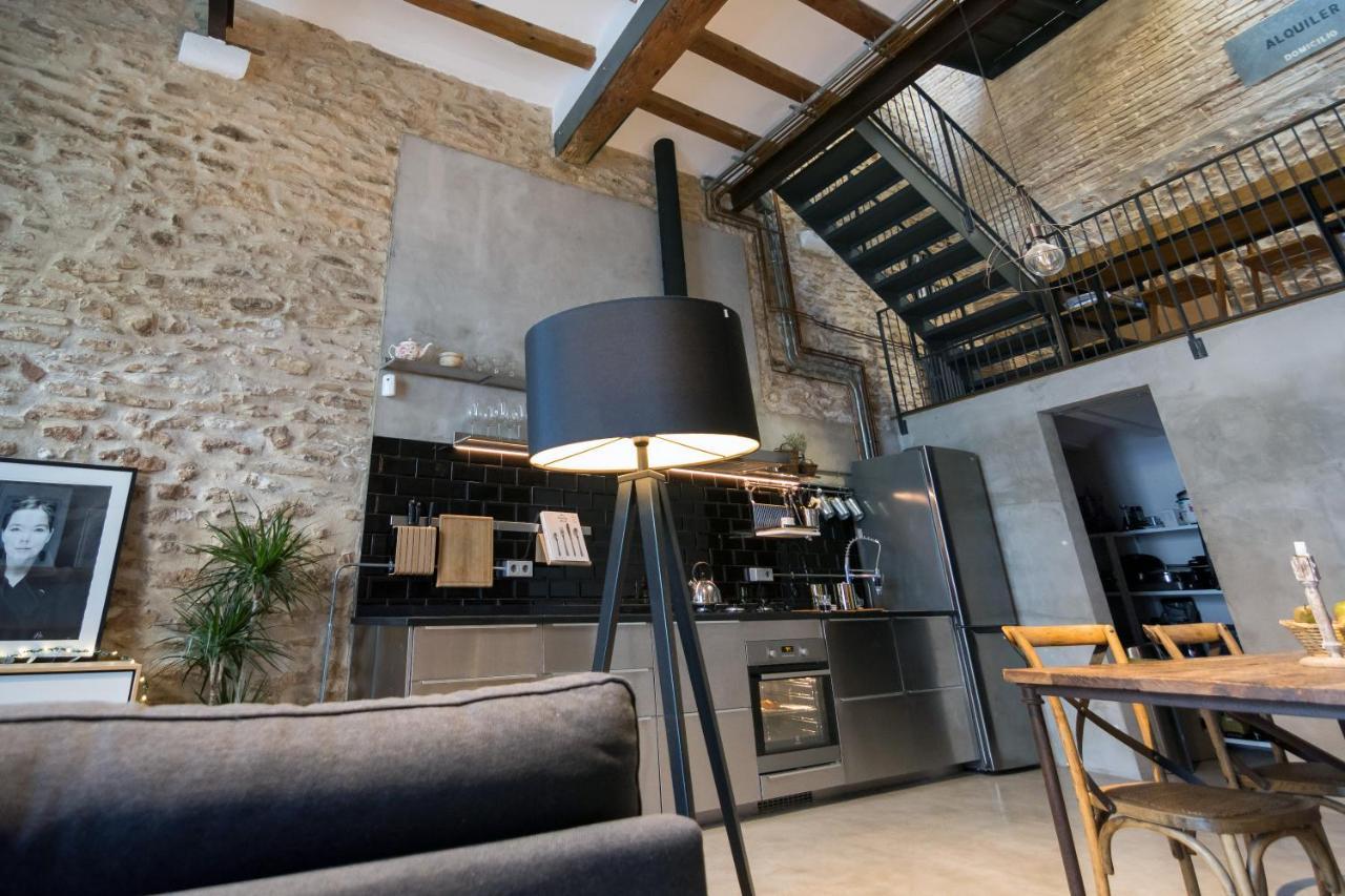 Increíble Loft de diseño en casco antiguo Amposta Apartamento Exterior foto